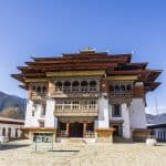 Bhutan Gantey Kloster
